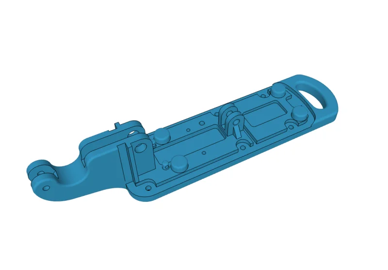 Prototyp mechaniky automatického vypouštěče obojku – 3D tisk VOXTECH